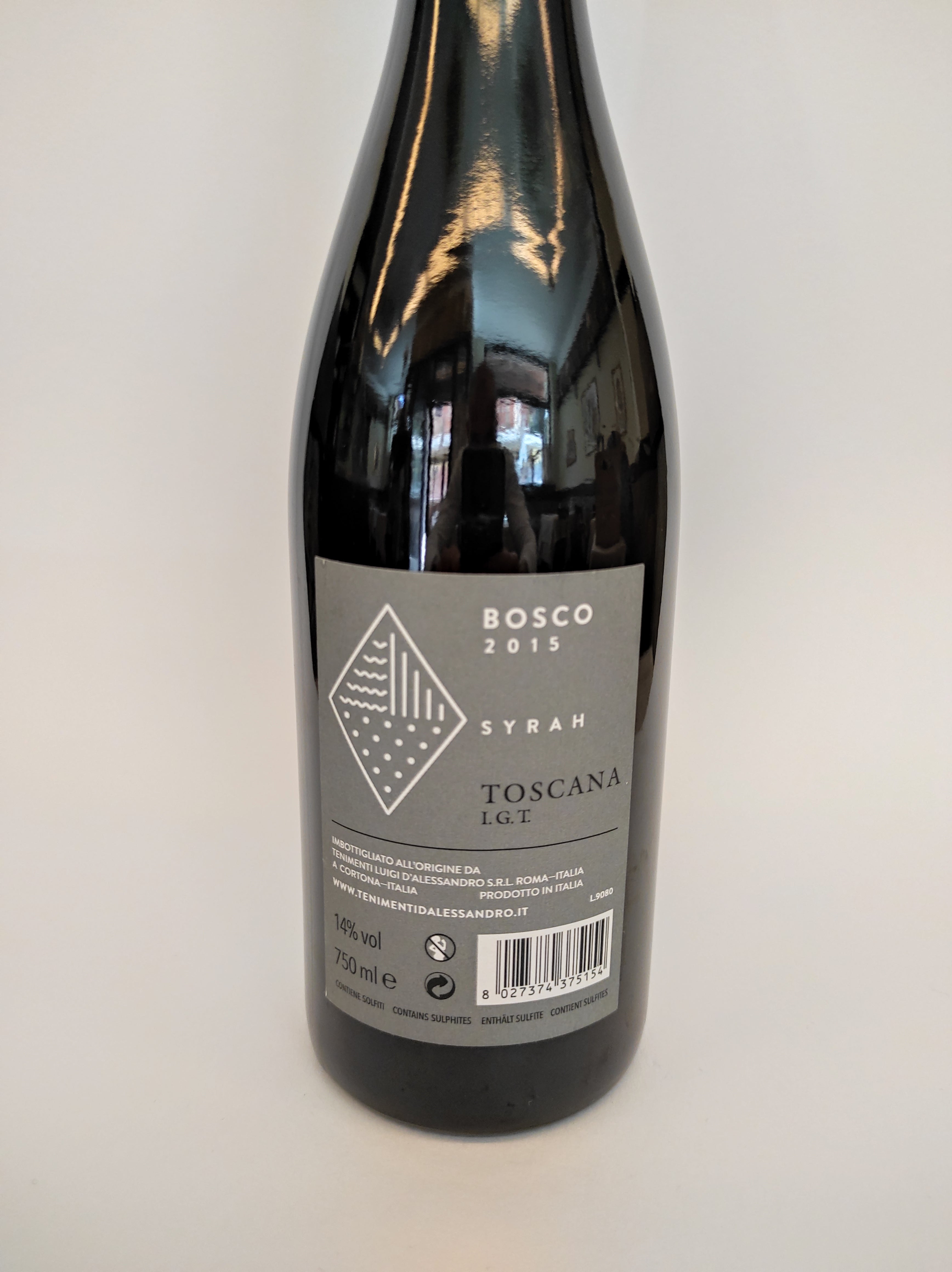 Bosco 2016 Syrah - Tenimenti d'Alessandro