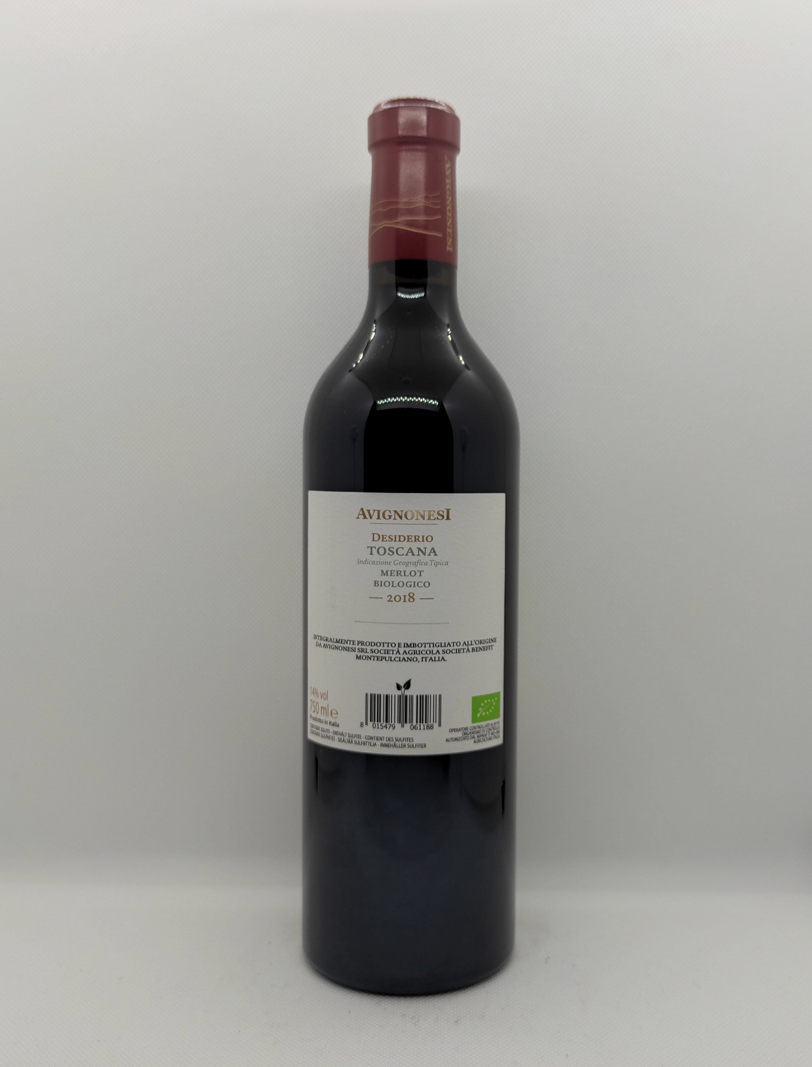 Merlot Desiderio 2017 Avignonesi